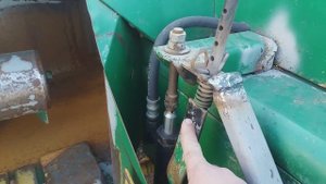 Гідравлика на пресс John Deere 342 (своїми руками)