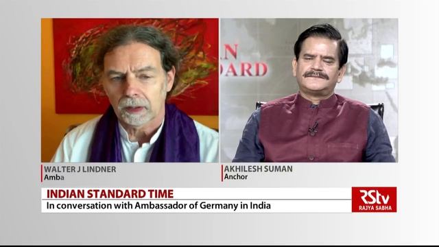 Indian Standard Time with Walter J Lindner, German Ambassador to India смотреть онлайн