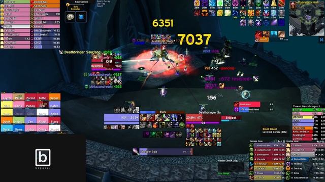 Affliction Warlock vs Deathbringer Saurfang Heroic | Wrath of the Lich King - Icecrown Citadel смотреть онлайн