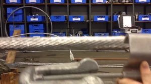 Работа виброгасителя на проводе воздушной линии