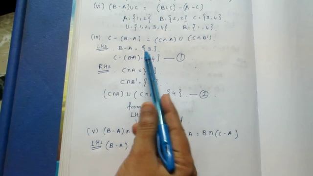 TN 11th Maths Sets, Relations & functions Ex 1.1 Sum 4(iv,v,vi)