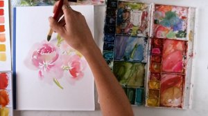 The key to master floral watercolor composition...