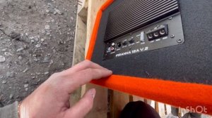 Активный сабвуфер Dl Audio Piranha 12A в Mitsubishi Lancer X