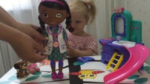 Набор ветеринара Доктор Плюшева. Обзор игрушек. Doc McStuffins