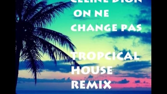 Celine Dion - On ne change pas [ TROPICAL HOUSE ] смотреть онлайн