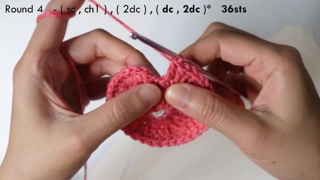 Step By step crochet 🍊CITRUS coaster tutorial for beginners