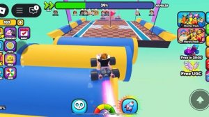 Roblox. ОББИ НА КАРТИНГЕ 5