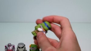 Teenage Mutant Ninja Turtles Ooshies 7 Pack Pencil Toppers Series 1 Unboxing Toy Review