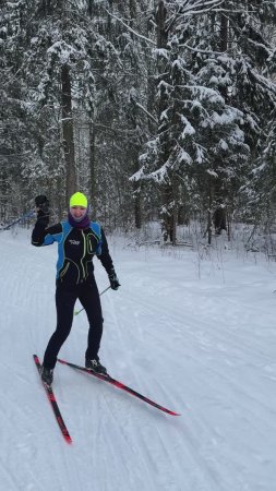 Обкатываю Лыжи Rossignol WCS -2#зож #лыжи #красота