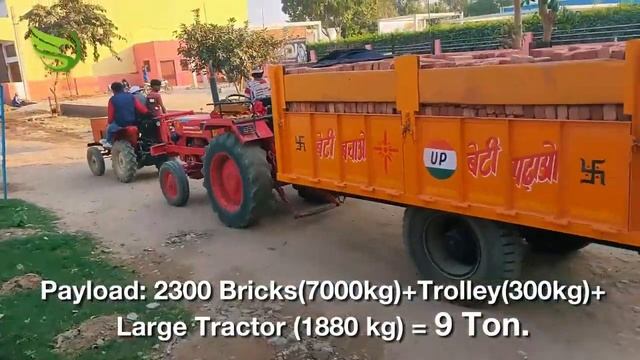 Haldhar 3000 Electric Tractor Pulling 9 tons | Haldhar vs Diesel Tractor смотреть онлайн