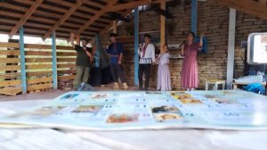 «За Серёгу из Рязани, за Коляна из Перми» анс. Белый стан в лагере Русская земля. лето 2024г Изборс