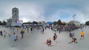 Vilnius Lithuania VR 360 travel video Вильнюс Литва