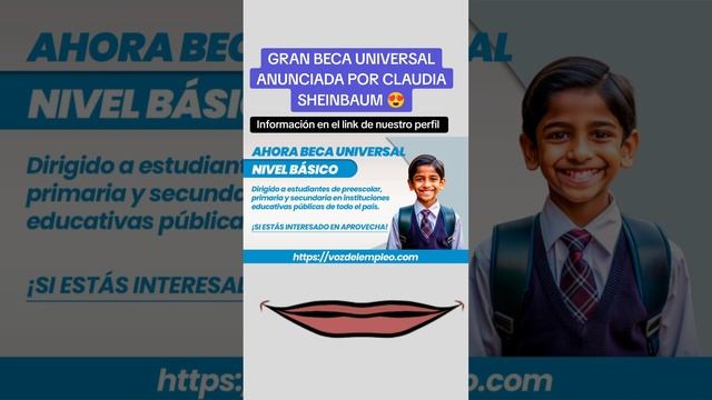 Gran beca universal se comenzará a poner en marcha😍 смотреть онлайн
