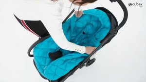 Как прикрепить муфту для ног Snøgga на коляску Melio и Melio Carbon CYBEX