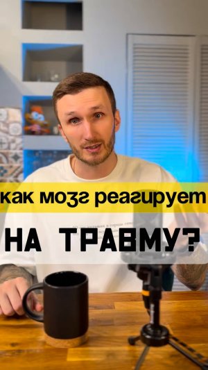 💥 Как мозг реагирует на травму?