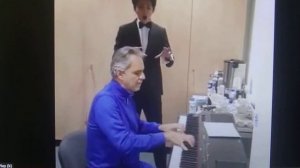 Димаш Кудайберген фальшивит перед Андреа Бочелли! Андрюха смеялся!