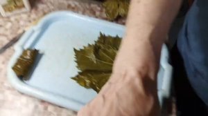 сворачиваем долму