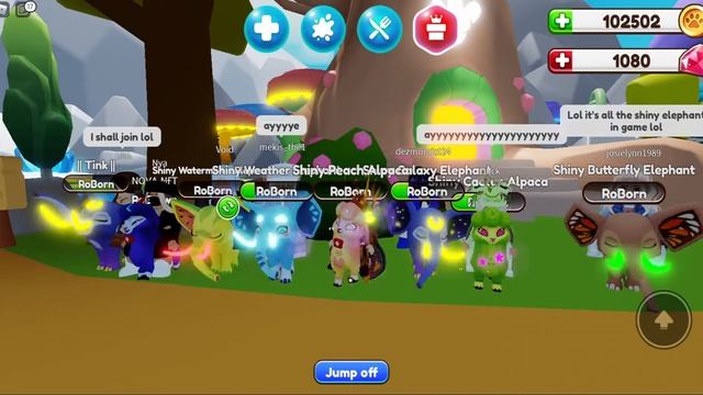 Shiny Peach Alpaca Evolved Pet Party Ropets смотреть онлайн