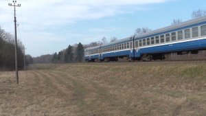 Дизель-поезд ДР1А-295 сообщением "Гродно - Барановичи"