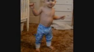 Logan learning to walk @ 9 months