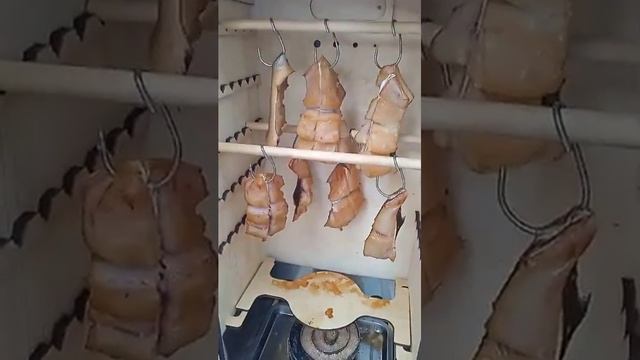 Коптим тайменя в коптильне "МясоДелов"