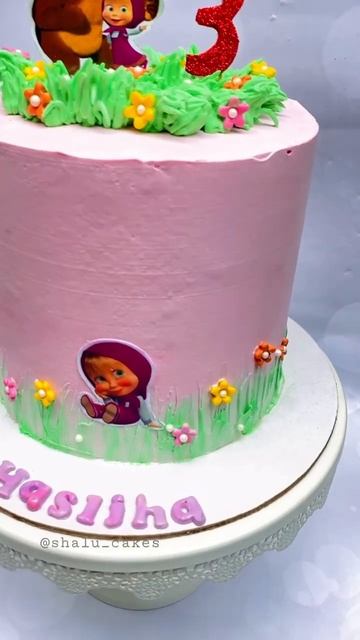 masha and the bear | themecake #shorts #shortsvideo
