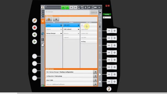 How to make KUKA backup / KUKA archive ? смотреть онлайн