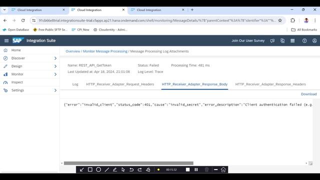 SAP CPI | REST_API OAuth2.0 TokenAuthentication смотреть онлайн