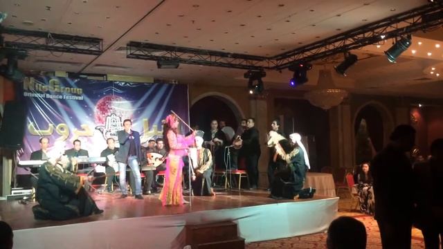 المظ Almaz of Cairo belly dance Saidi Double cane at Nile Group Festival 2016 Nov смотреть онлайн