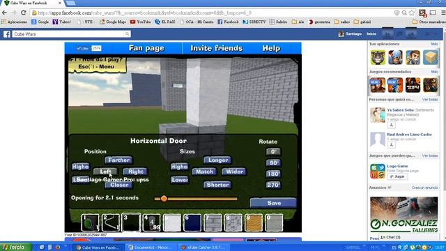 Como hacer una puerta que se mueve en Cube Wars смотреть онлайн