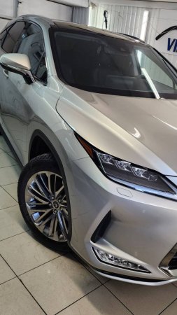 Lexus RX - сделали комплексное бронирование кузова прозрачной полиуретановой плёнкой