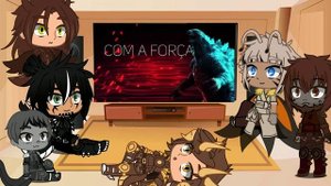 Kaijus da Era Showa reagindo ao Rap do Godzilla// Papyrus da Batata// 🔥🔥🔥🔥