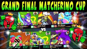 GRAND FINAL MATCHERINO CUP - GUILLE BOSS IKAOSS vs ANGELBOY MAURY SELAVI #brawlstars