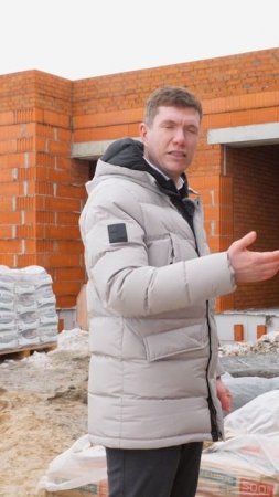 Строим демонстрационный дом #инбриг #загородныйдом #строительстводомовказань