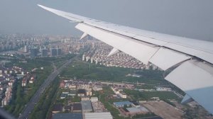 Посадка в Шанхае. Boing 787-900, China Eastern