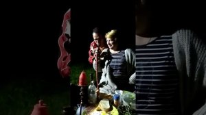 Первый раз курю кальян