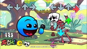 FRIDAY NIGHT FUNKIN' Geometry Dash 2.2 Vs Ganggle | Amazing Digital Circus | Sings Can Can