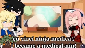 🍒 react to Sakura haruno 🍒 [pt 1]