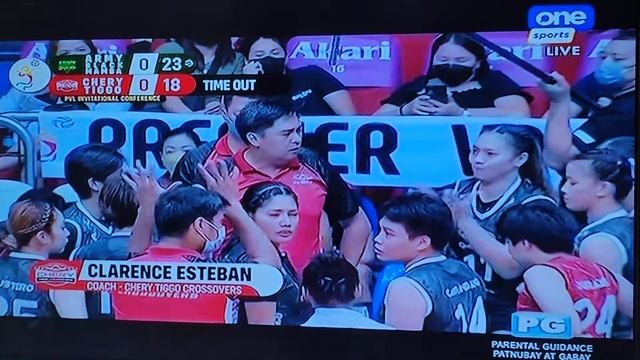 Army Black Mamba wins vs. Chery Tiggo pvl2022