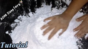 ASMR- how to make baking soda tutorial