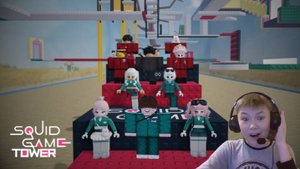 играем в башню игра в кальмара! roblox Squid Game