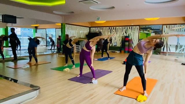 Full Body warm up based on Hatha yoga