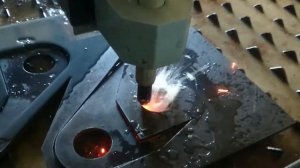 Cięcie plazmowe CNC, Hypertherm Powermax105, prąd cięcia 65A, blacha 10mm