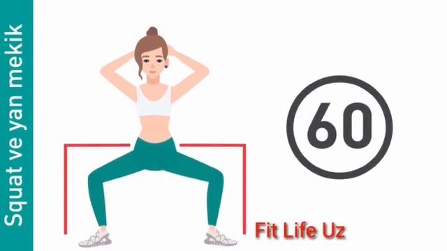 TEZ OZİSH ДИЕТАСИЗКОРИН БЕЛ 5-Minute HOME WORKOUT EXERCISES CHALLENGE DIY ASMR FİT STYLE BODY