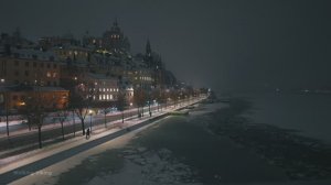 Прогулка по снегопаду в Старом Стокгольме 4K HDR, Швеция