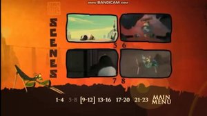 Обзор на DVD меню - Кунг-фу панда