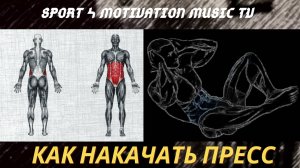 Как качать пресс в домашних условиях