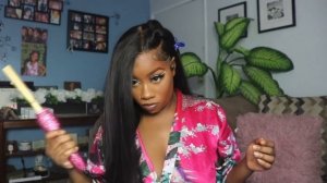 Nope It’s NOT A LACE FRONT! Deep Side Part Using A 32” 5x5 HD Closure Wig FT Nadula Hair