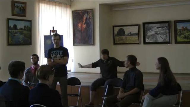 Встреча с молодыми художниками их Art Navis смотреть онлайн