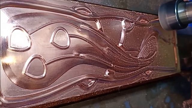 high quality surface finishing on cnc machine on copper electrode | cnc machining | cnc programming смотреть онлайн